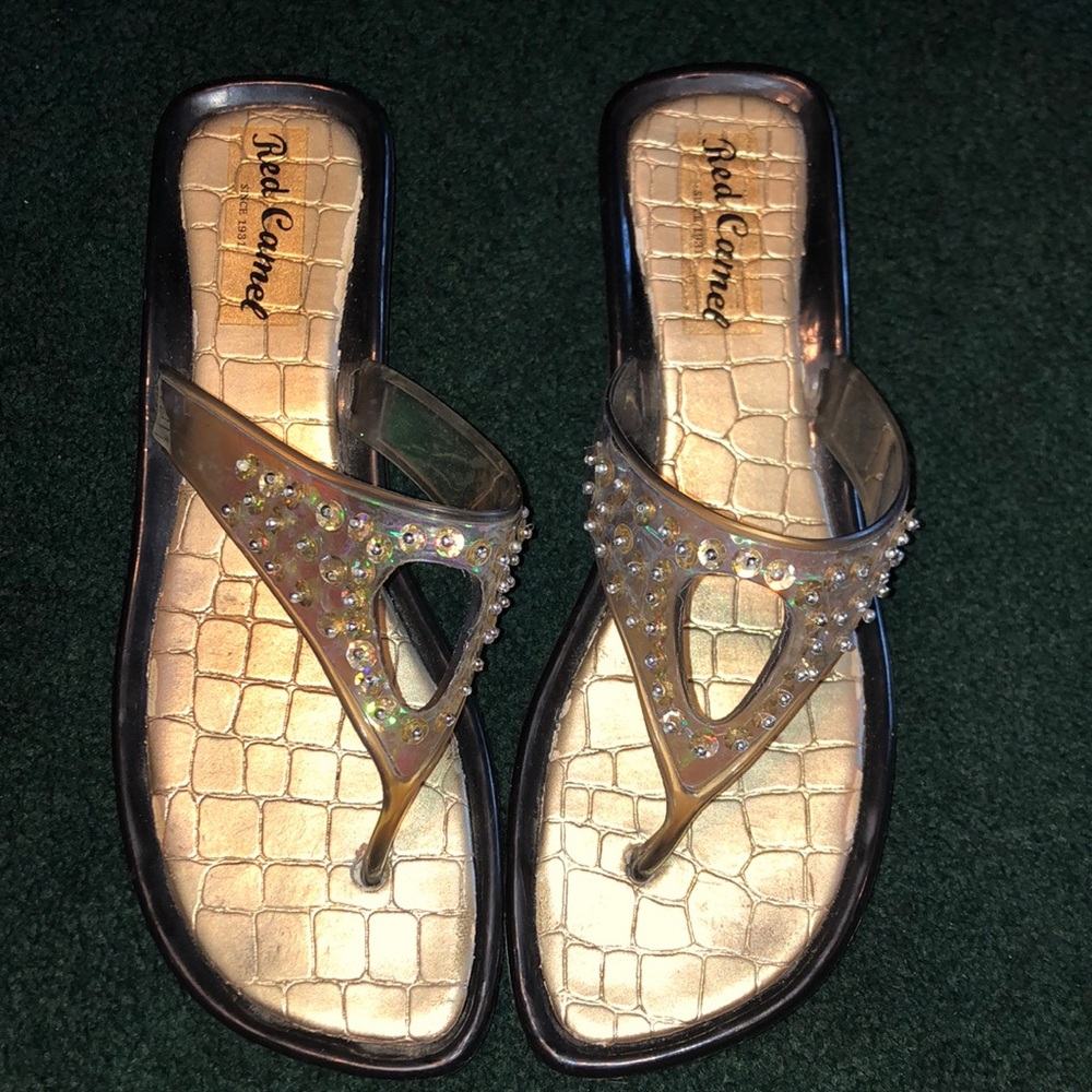 red camel sandals size 9